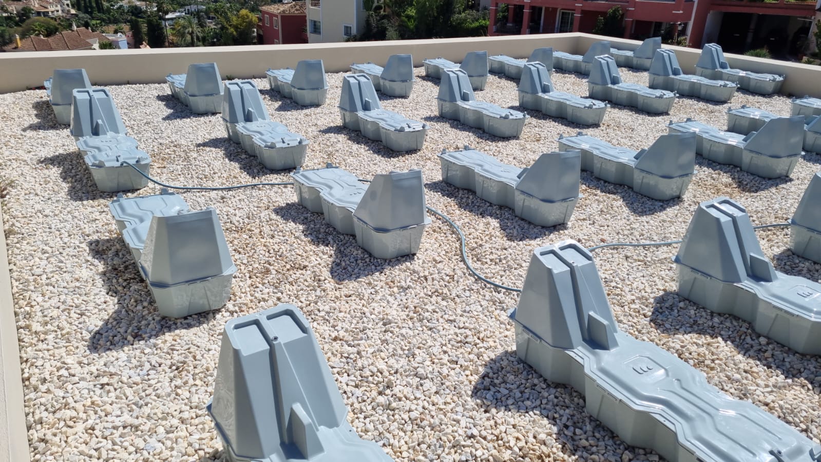 Detalle estructura sin perforaciones